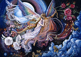 Josephine Wall - Eros and Psyche