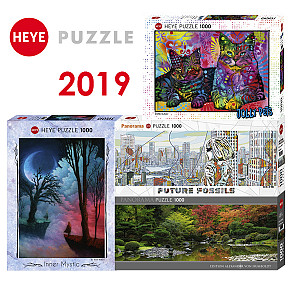 Novinky HEYE Puzzle 2019